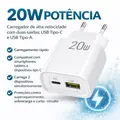 Imagem 3 de Kit Carregador Turbo 20W + Cabo Lightning