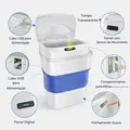 Imagem 6 de Lixeira Automática com Sensor Dobrável Azul