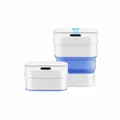 Imagem 2 de Lixeira Automática com Sensor Dobrável Azul