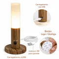 Imagem 5 de Luminária LED Inteligente com Sensor de Movimento Recarregável USB